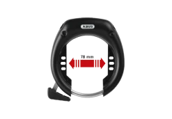 Antivol De Cadre ABUS SHIELD™ Plus 5750L NR BK OE