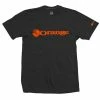 Orange Corporate T-Shirt - Black