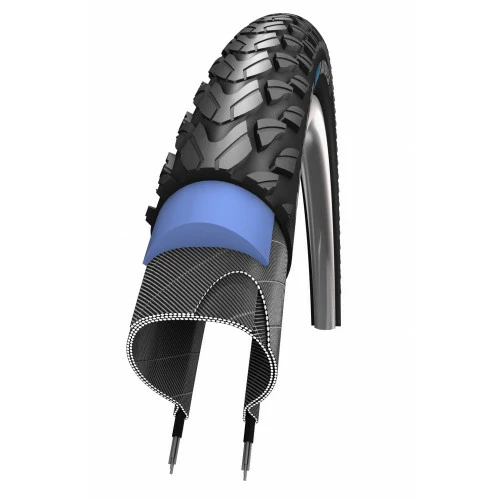 Pneumatiques Pour Cycles 26x1.75 Schwalbe MARATHON PLUS TOUR HS 404 SmartGuard Tringle Rigide - ETRTO 47-559