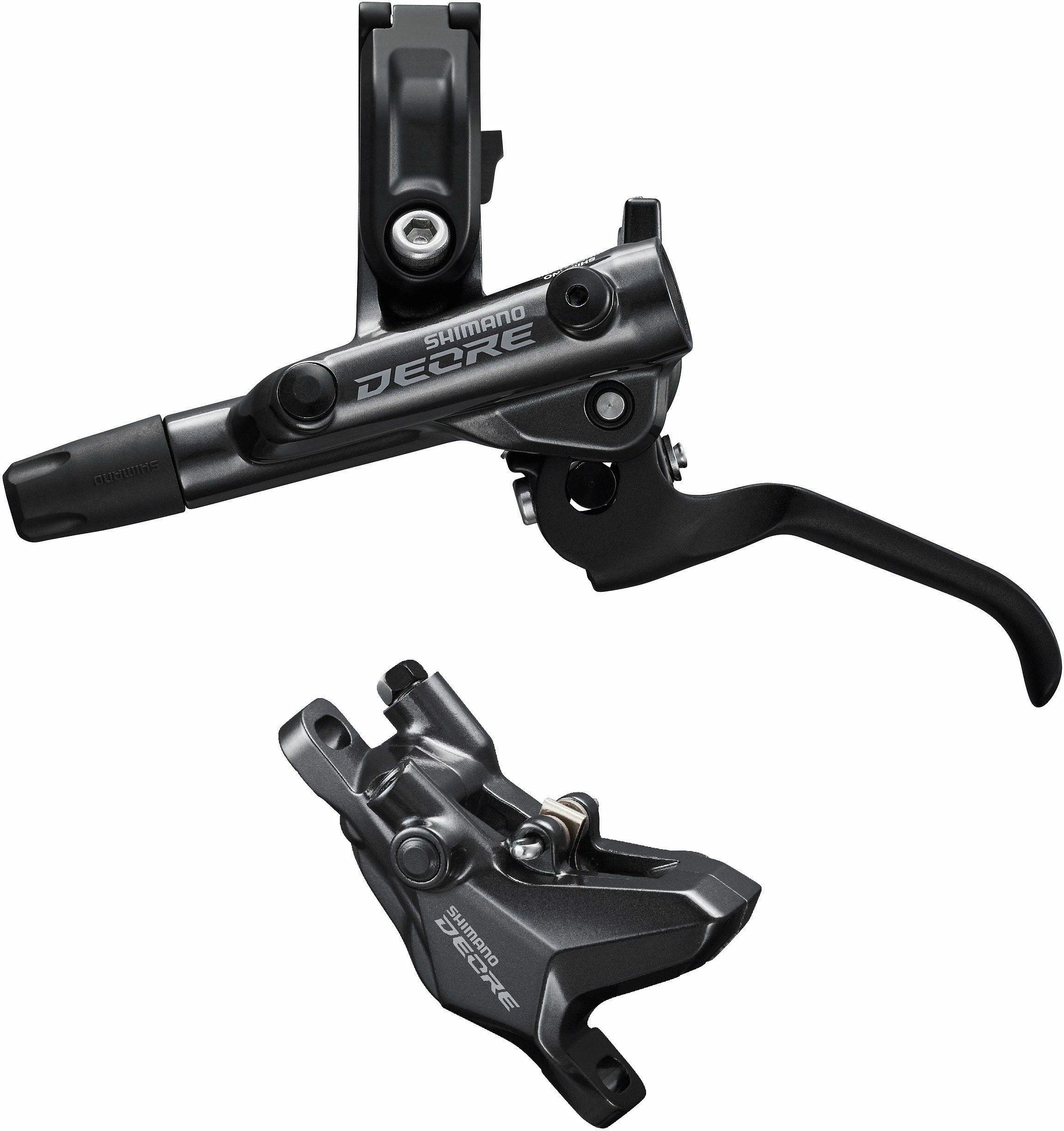 Shimano Deore BR-M6100 / BL-M6100 Brake Lever And Post Mount Calliper Set