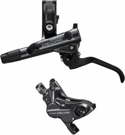 Shimano Deore BR-M6120 / BL-M6100 Brake Lever And Post Mount Calliper Set