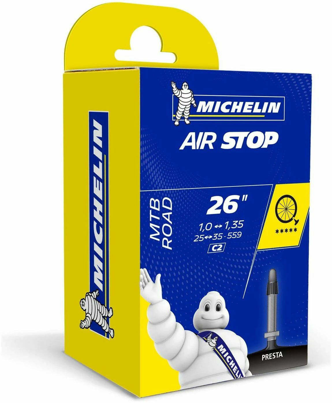 Michelin Airstop MTB 26-Inch Innertube