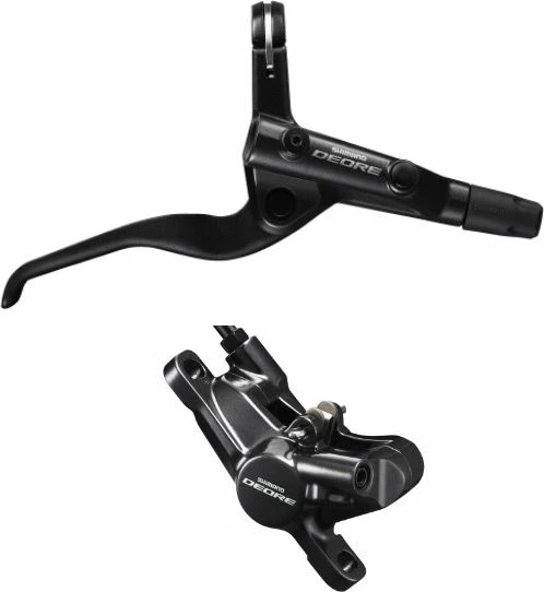 Shimano Deore BR-T6000 Brake Lever And Post Mount Calliper Set